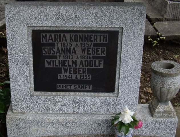 Konnerth Susanna 1913-1986 Grabstein